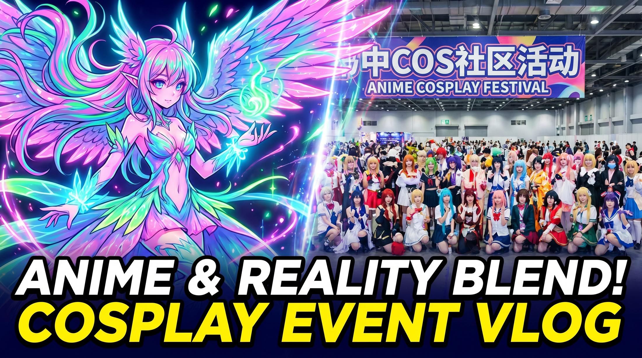 大奶少妇二次元：漫展Cosplay活动合影